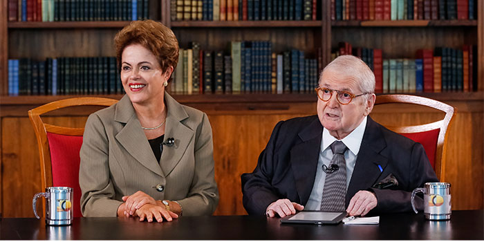Dilma Programa Jo Soares Jô Soares Entrevista Dilma Rousseff Esta Noite