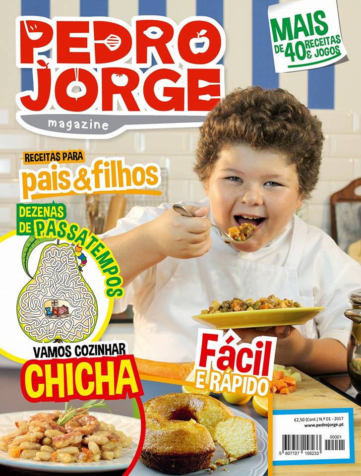 Pedro Jorge Magazine Pedro Jorge Do «Masterchef Júnior» Lançou Revista