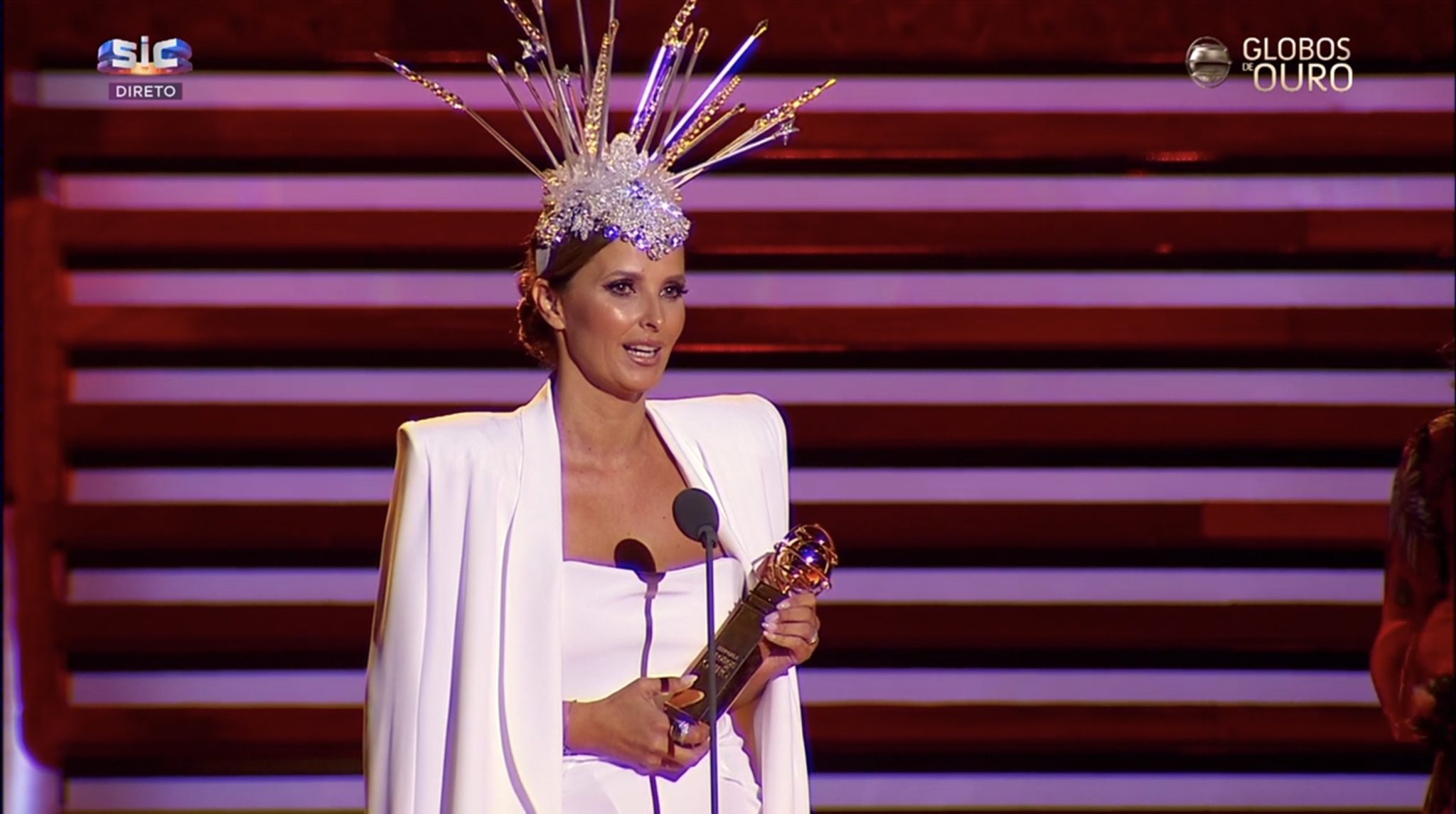 cristina ferreira globo de ouro Cristina Ferreira vence primeiro Globo de Ouro da carreira