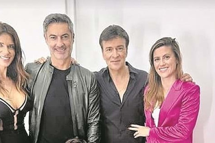Andreia, Vítor Baía, Tony Carreira e Ângela Rocha