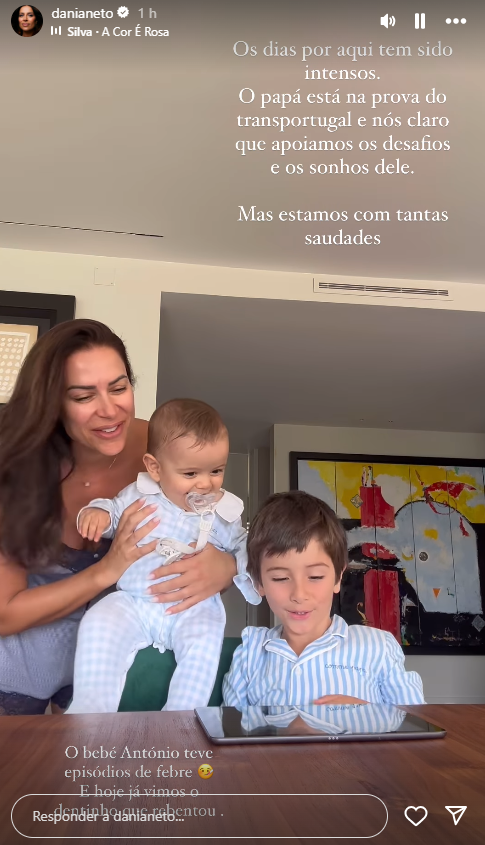 Dania Neto Dânia Neto Mostra-Se Atarefada Com Os Dois Filhos: &Quot;Os Dias Por Aqui Têm Sido Intensos...&Quot;